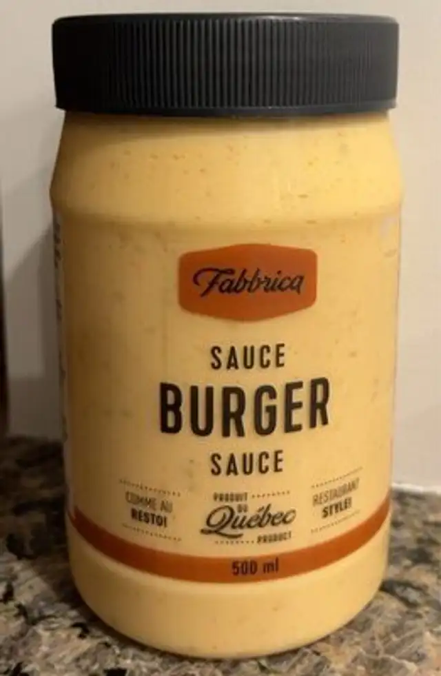 Sauce burger