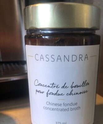 Concentré de bouillon pour fondue chinoise