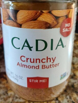 Crunchy Almond Butter