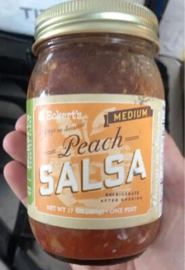 Peach salsa