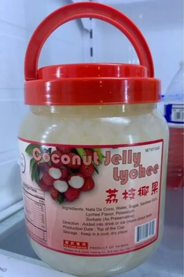 Coconut Jelly Lychee