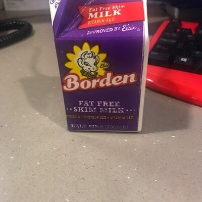 Milk front packaging