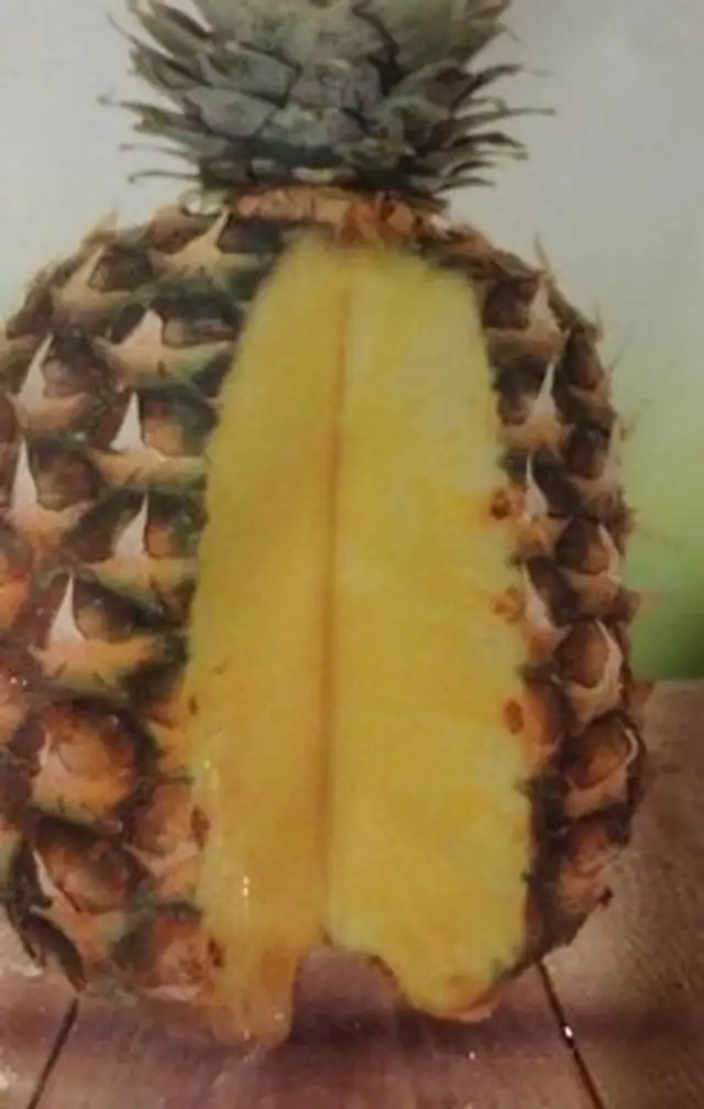 Pineapple wedges