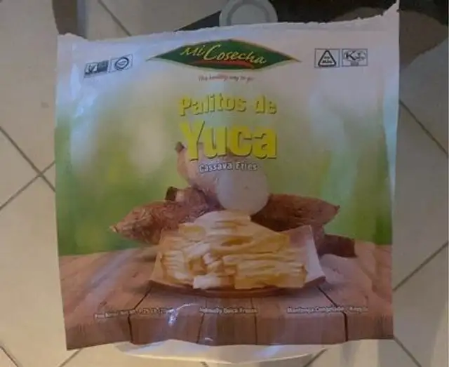 Palitos de Yuca