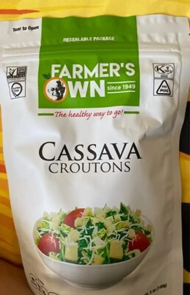 Cassava Croutons