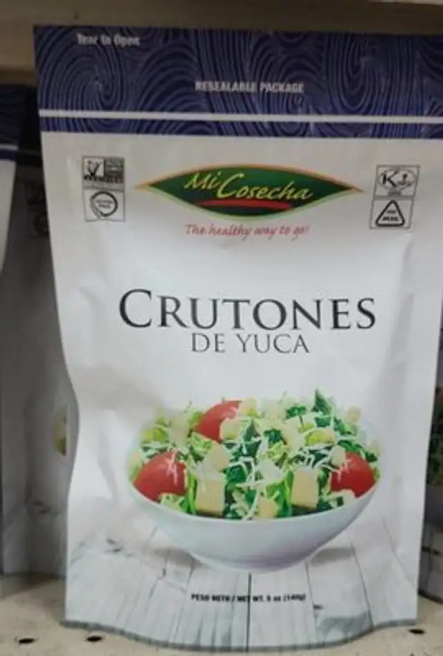 Crutones de yuca