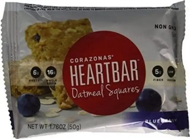 Oatmeal squares blueberry