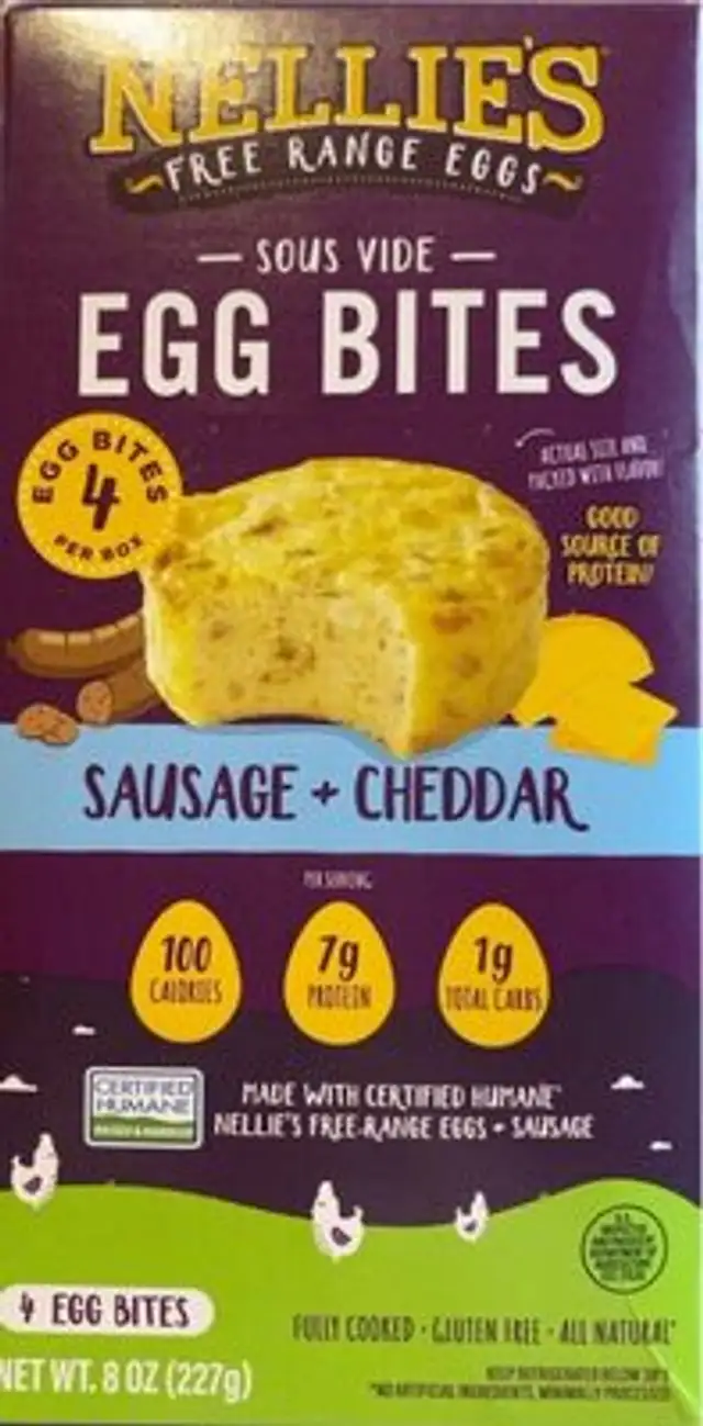 Sous Vide Sausage & Cheese Egg Bites