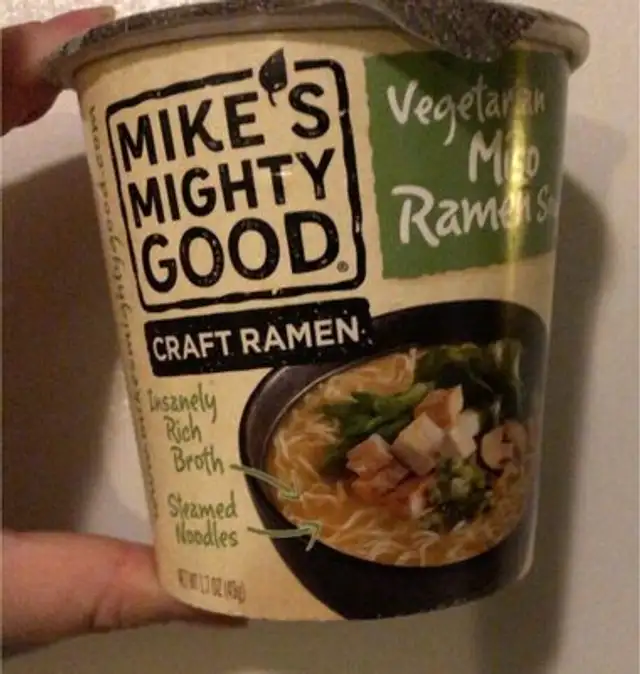 Vegetarian miso ramen