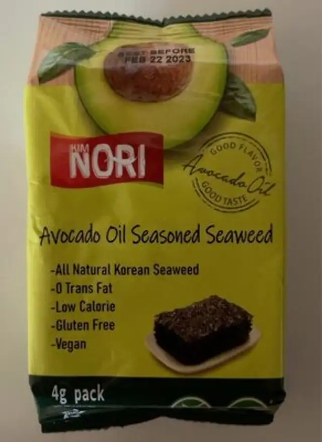 Avocado Oil Seasoned Seaweed