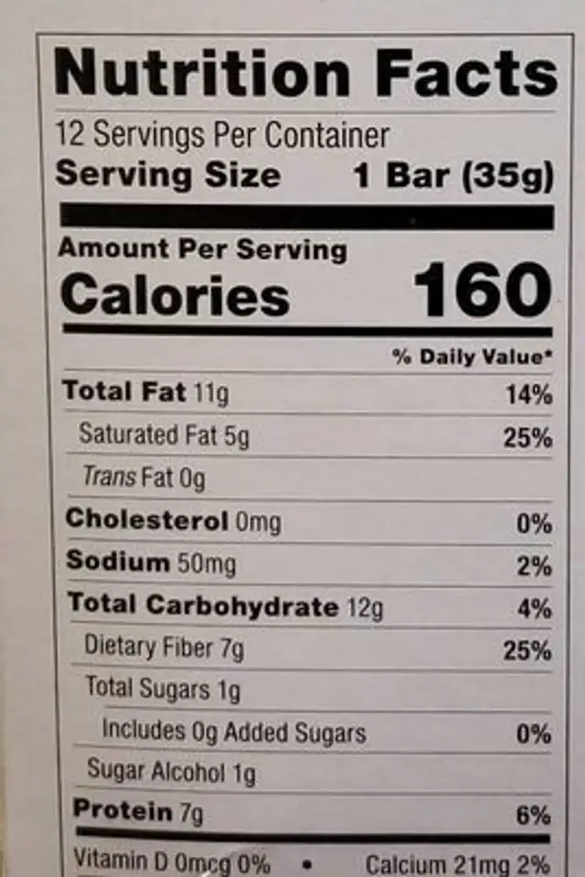 Bulletproof chocolate dipped collagen bar vanilla cookie nutrition facts table