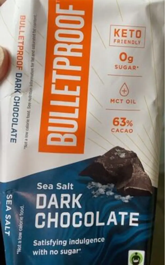Sea salt dark chocolate