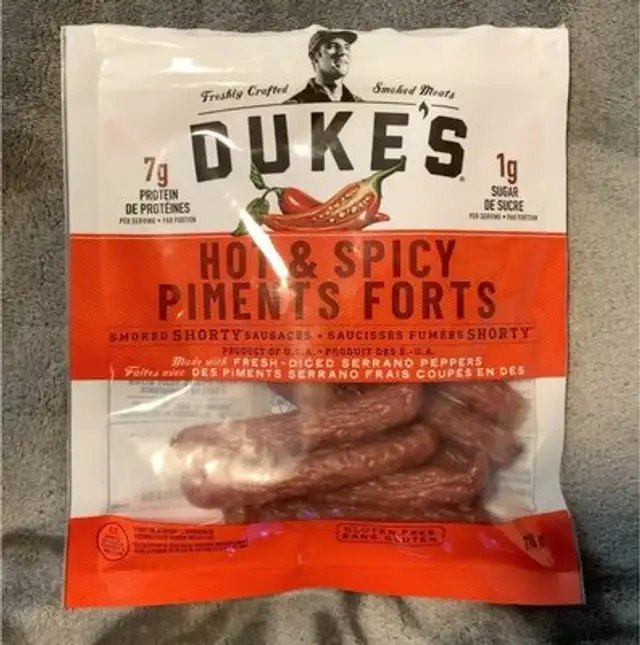 Hot & Spicy Smoked Shorty Sausages