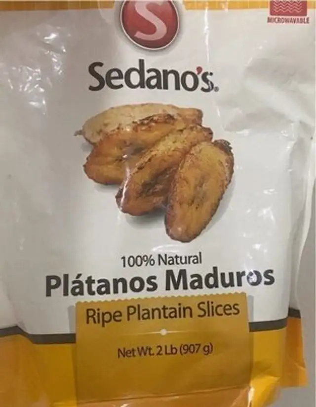 100% Natural Ripe Plantain Slices