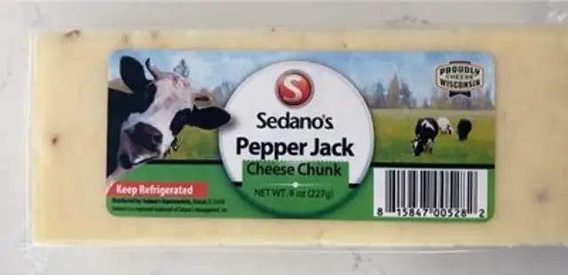 Pepper Jack cheese chunk