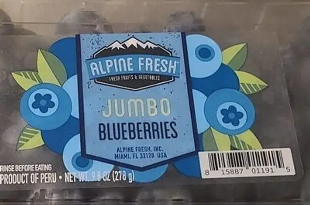 Jumbo blueberries