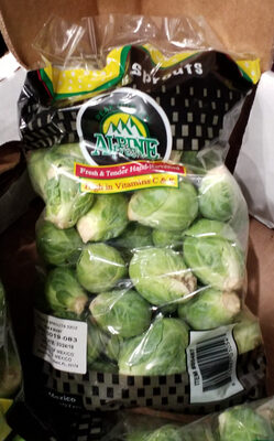 Brussels sprouts front packaging