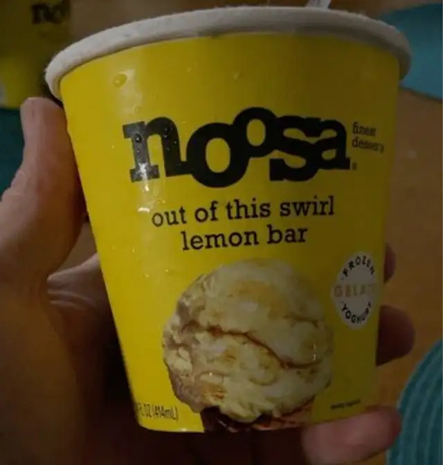 Out of this swirl lemon bar frozen gelato
