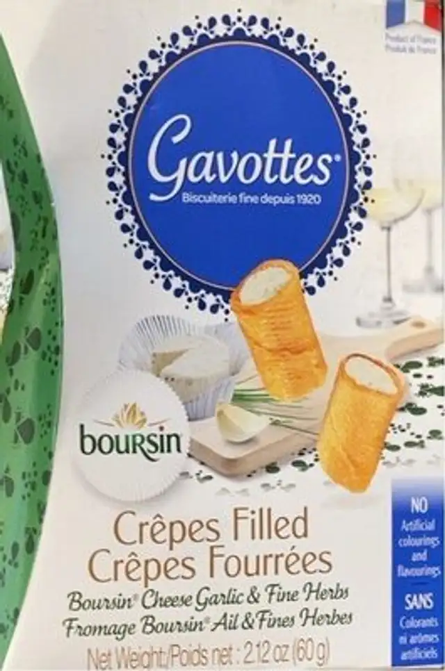 Crepes filled