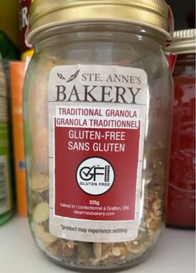 Traditional gluten-free granola