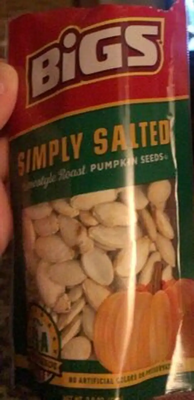Simply salted homestyle roasted pumpkin seeds