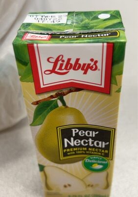 Pear nectar
