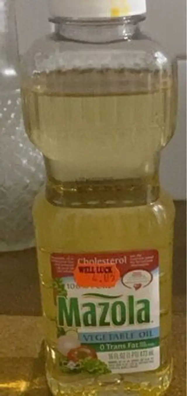 Mazola vegetable oil