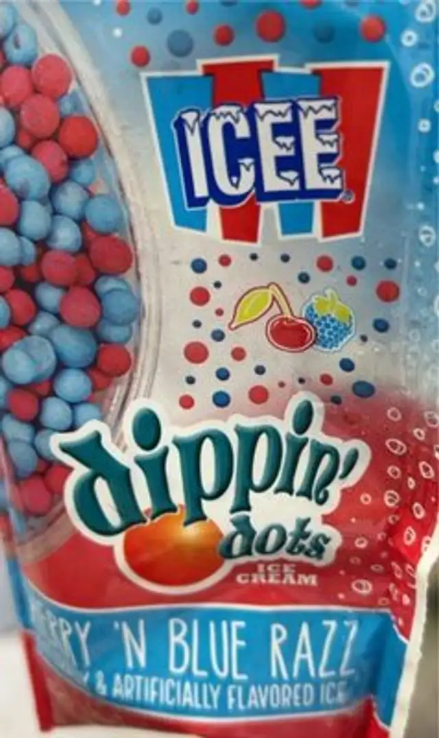 Dipping dots
