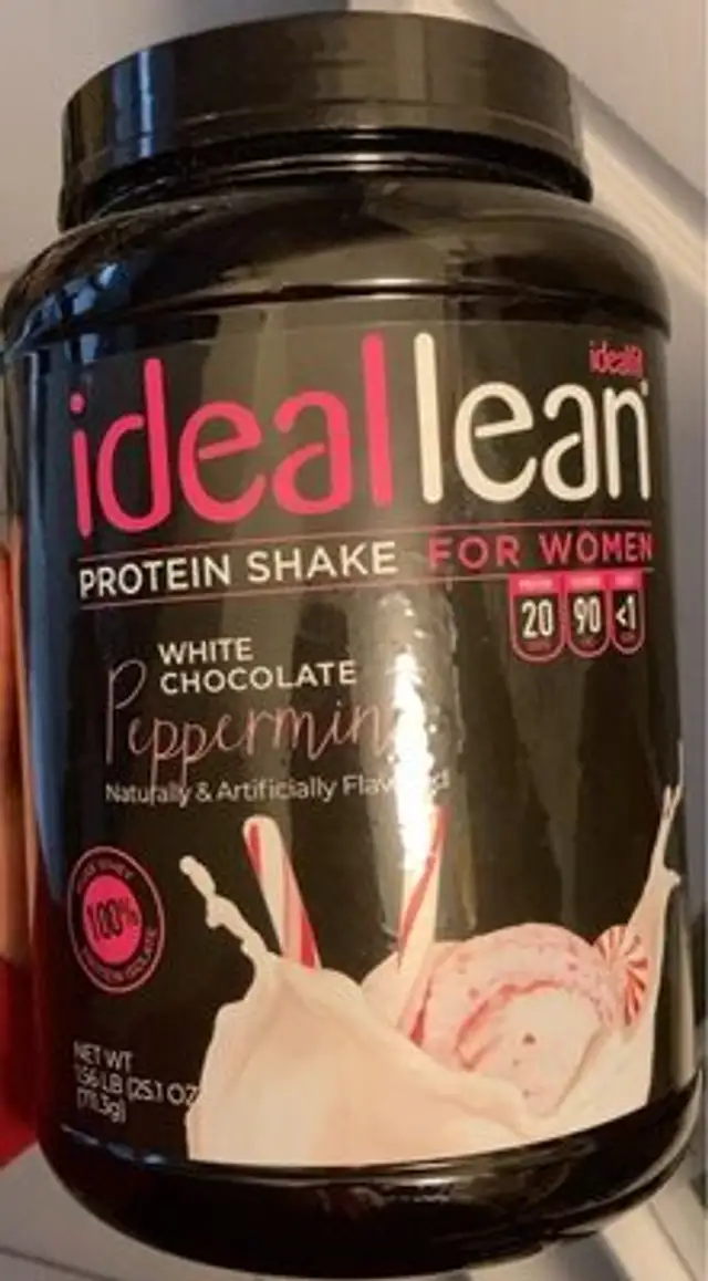 Ideal lean white chocolate peppermint protein