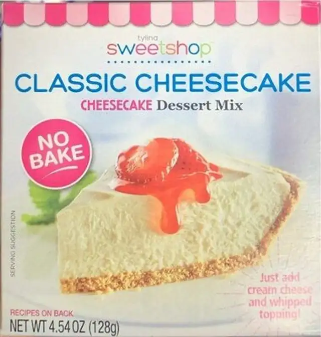 Tylina sweetshop classic cheesecake dessert mix