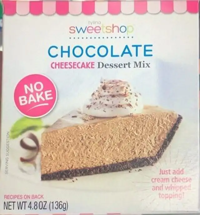 Chocolate cheesecake dessert mix