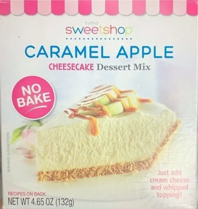 Caramel Apple cheesecake dessert mix
