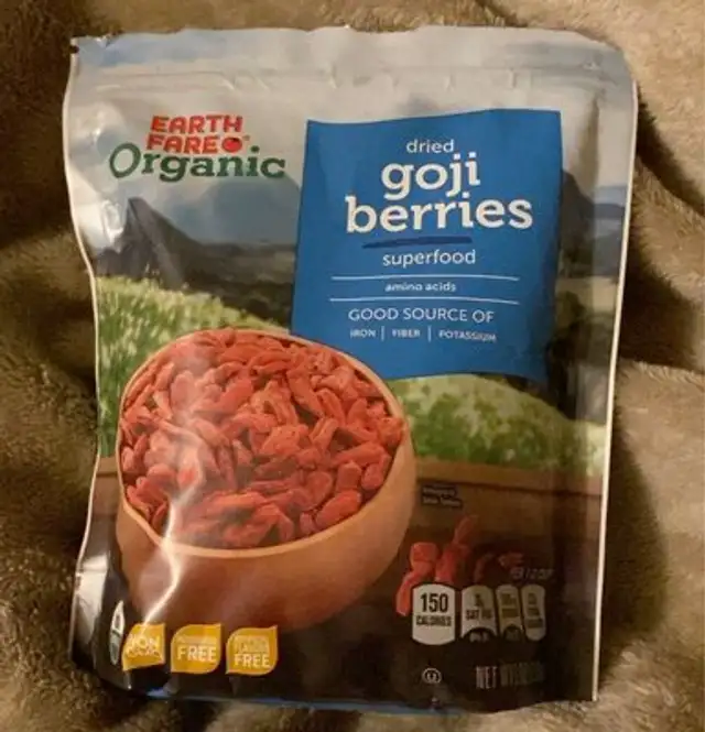 Dried goji berries