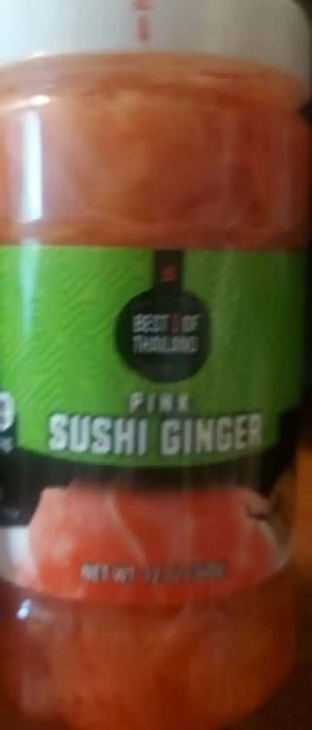 Pink sushi Ginger