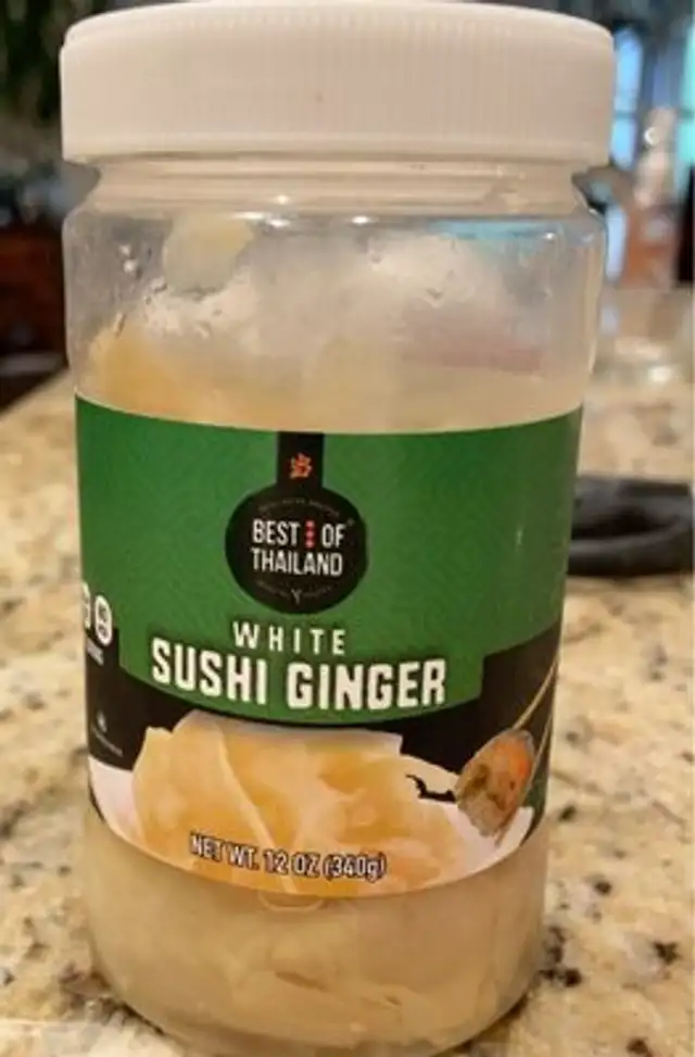 White Sushi Ginger