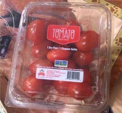 Grape Tomato front packaging