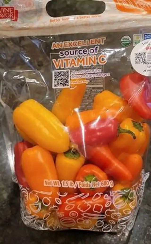 Organic Sweet Mini Pepper