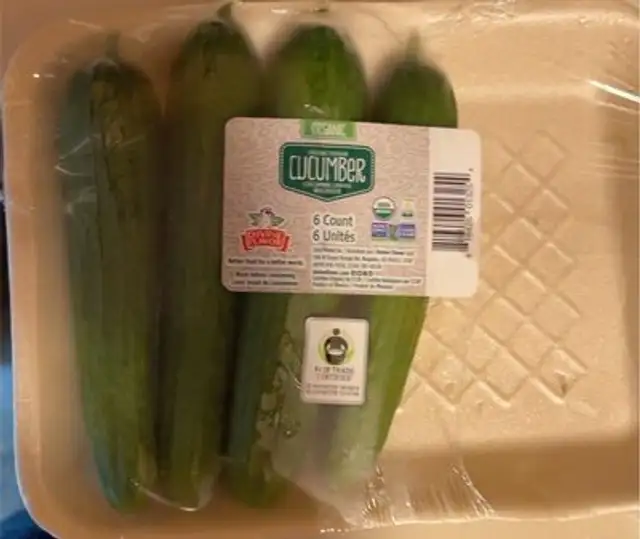 Organic persian cucumber