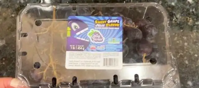 Sweet grape jelly flavor