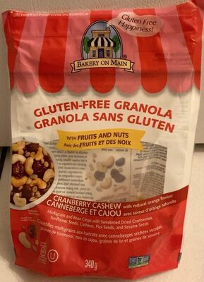 Gluten-Free Granola Cranberry Cashew