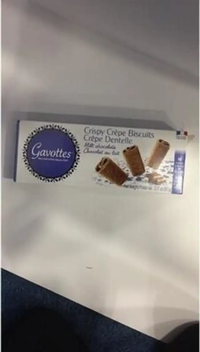 Gavottes crispy crepe biscuits