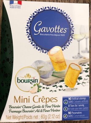 Fromageboursin ail et fines herbes