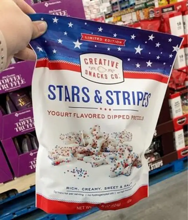 Co yogurt dipped pretzels
