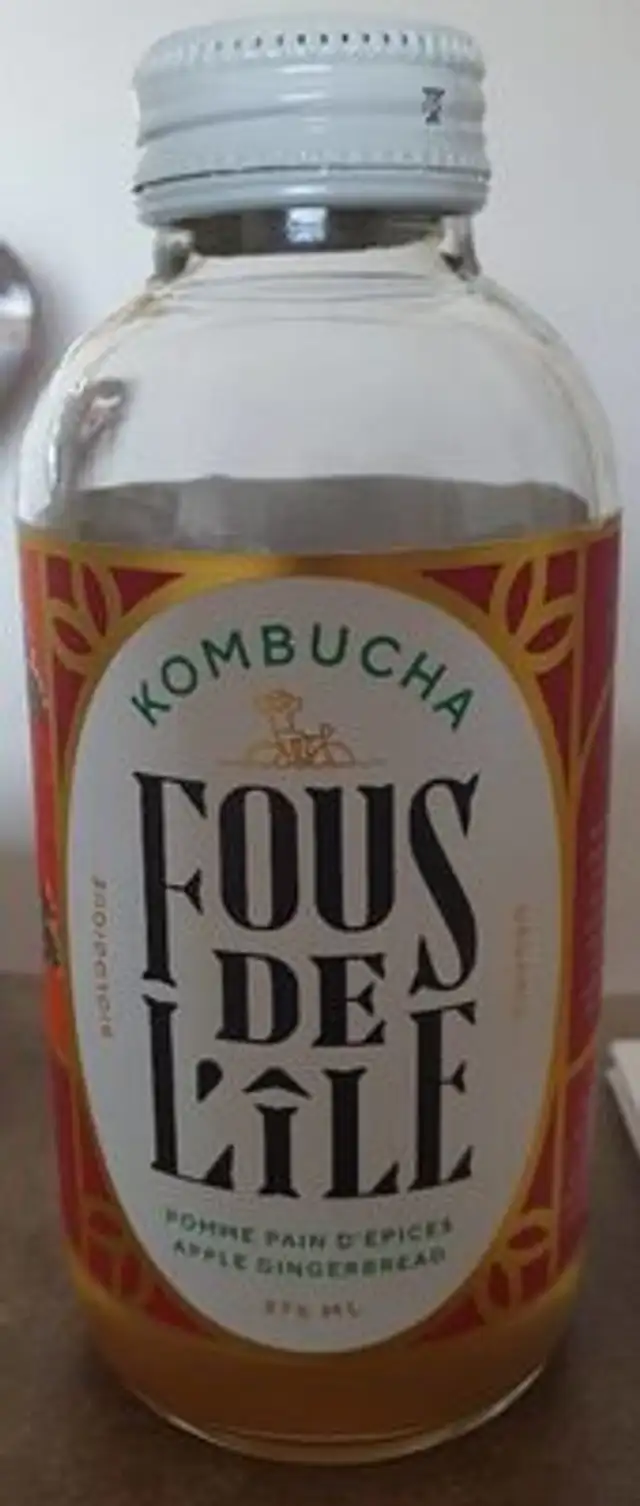 Fous de l'île pomme pain d'épice gingembre