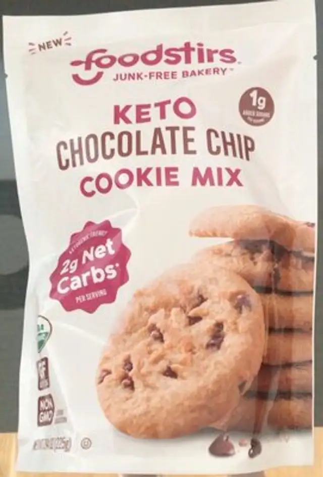 Keto chocolate chip cookie mix