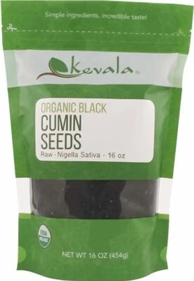 Organic raw black cumin seeds