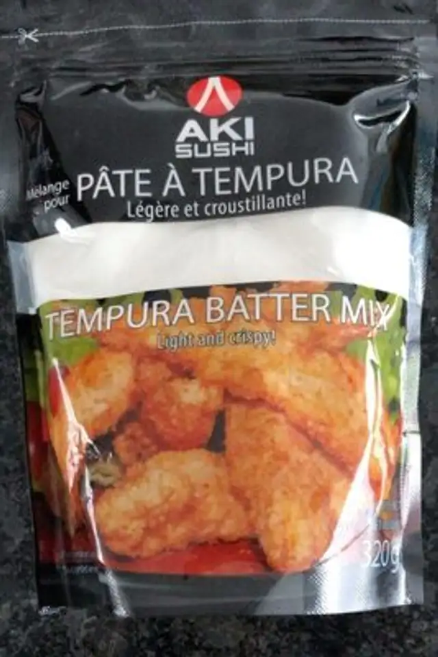 Pâte à tempura