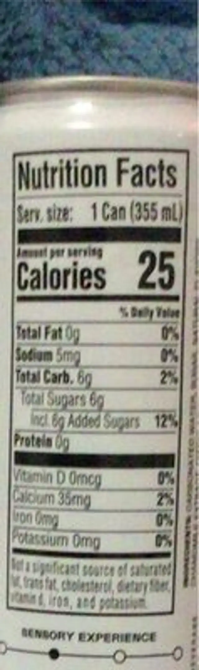 Madelaine spiri+ nutrition facts table