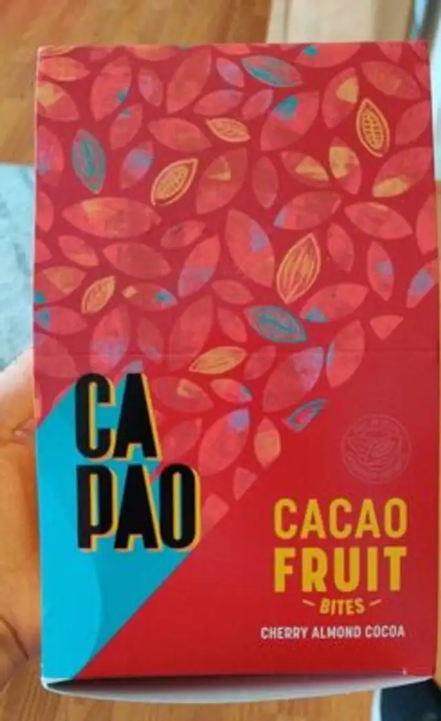 Cacao fruit bites cherry almond cocoa