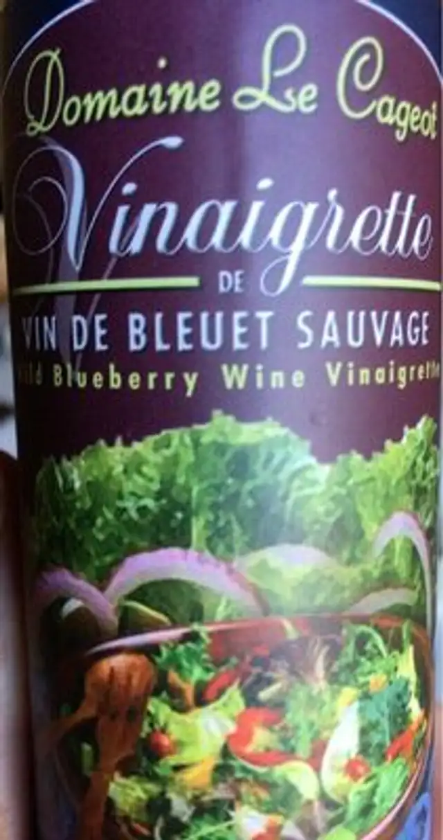 Vinaigrette de bleuet